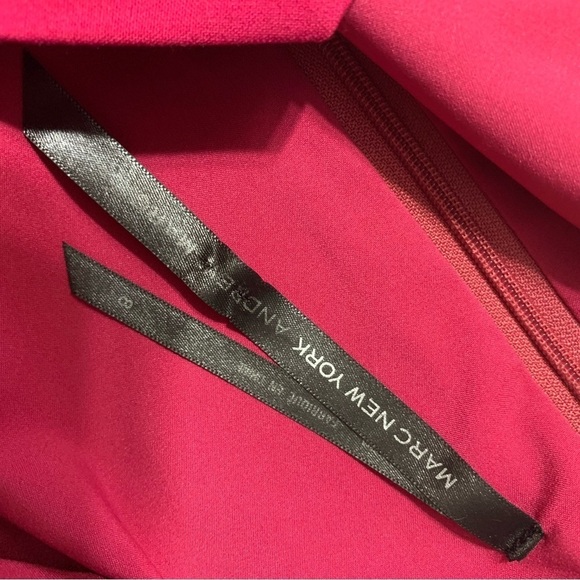 Marc New York Andrew Marc  size 8 Fuscia Dress - Picture 4 of 5